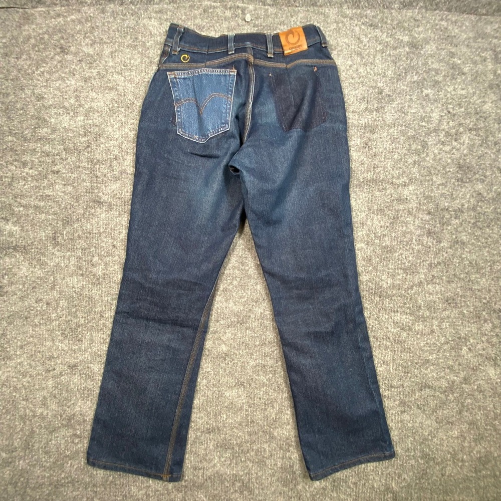 Origin USA CUSTOM Maine Made Legit Fit Dark Wash Straight Leg‎ Jeans Women 28x29